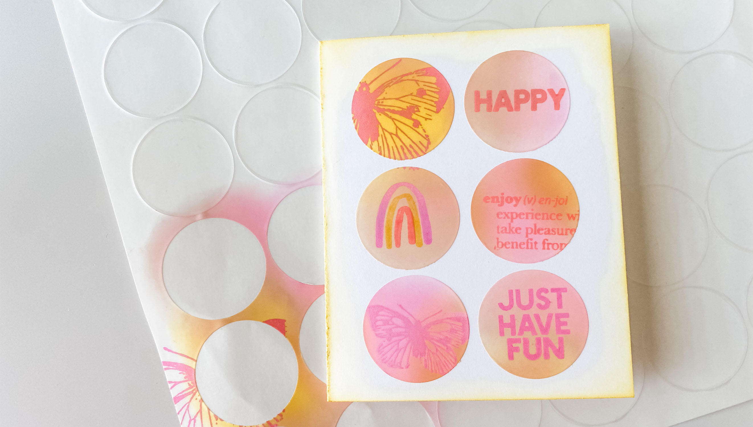 Vellum Sticker Paper Circles Heidi Swapp Shop