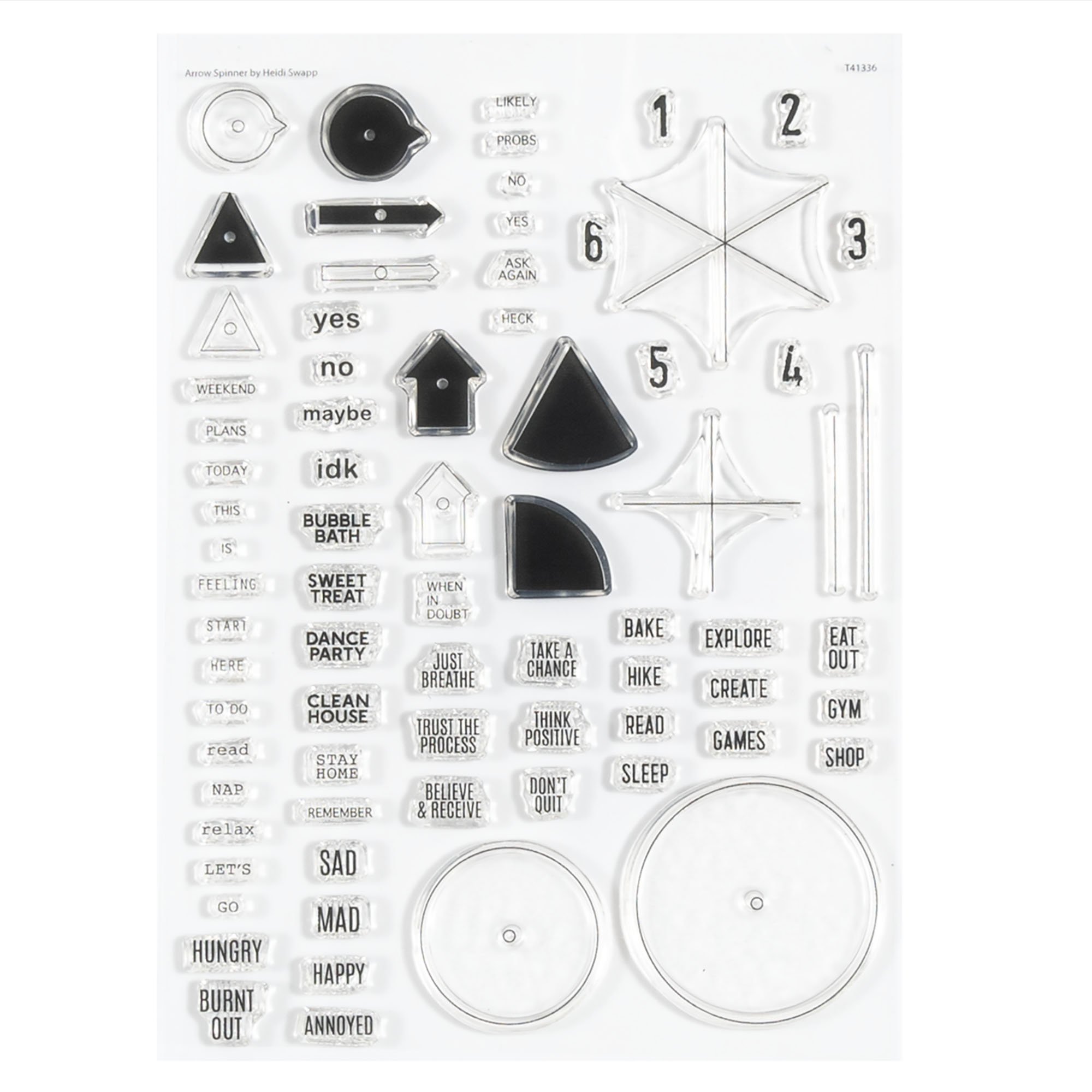 Stamp Set : 6×8 Arrow Spinner 