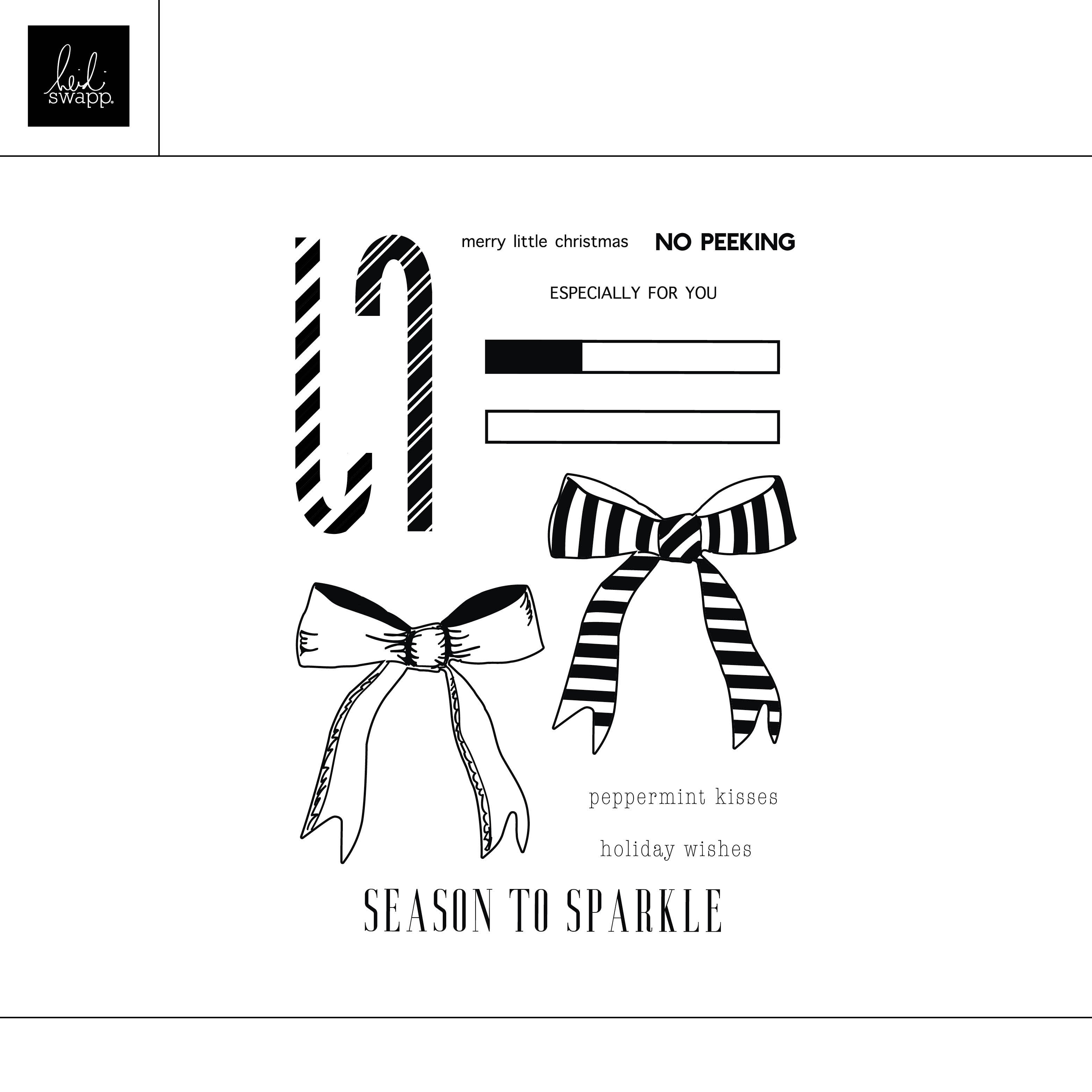 Digital 3×4 Christmas Delivery Stamp Set