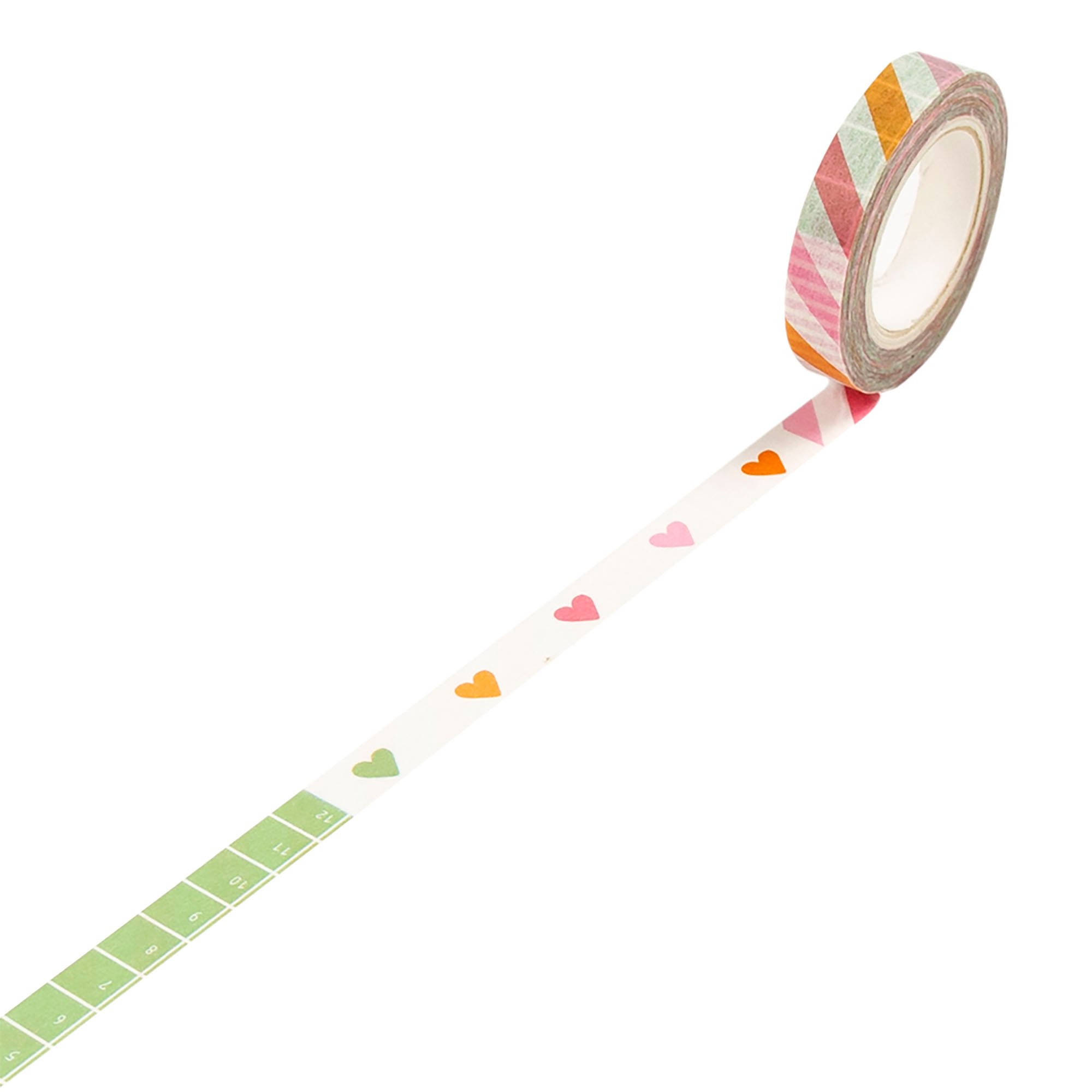 Heart & Stripe Washi