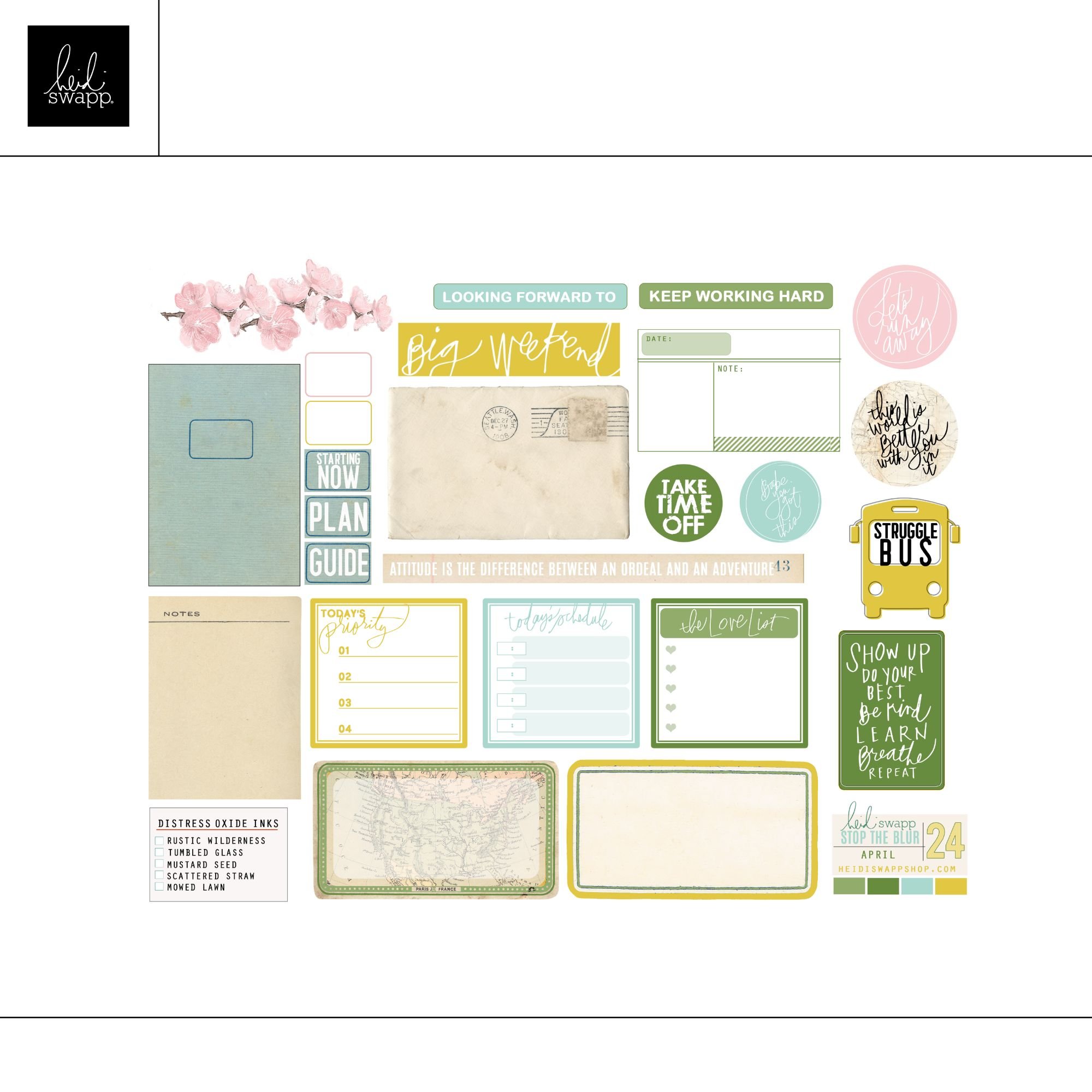 Stop The Blur April 2024 Digital Printable