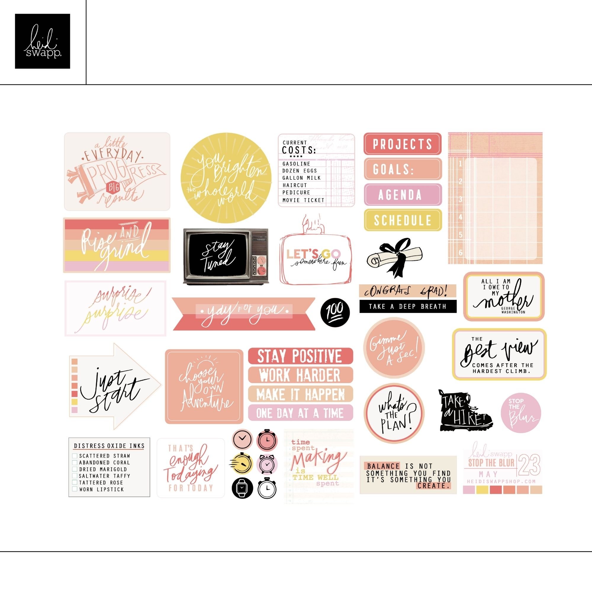 Stop The Blur May 2023 Digital Printable