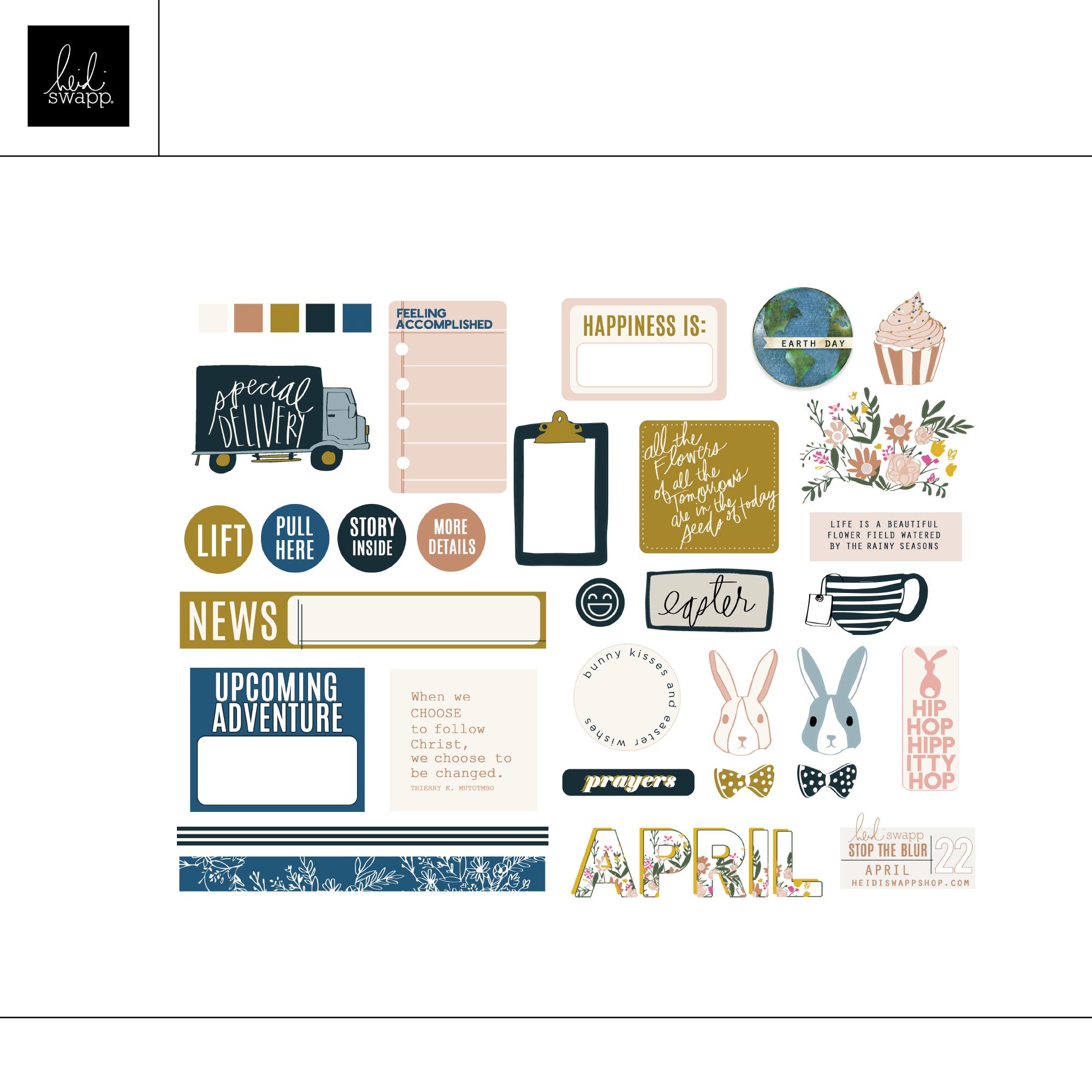Stop The Blur April 2022 Digital Printable
