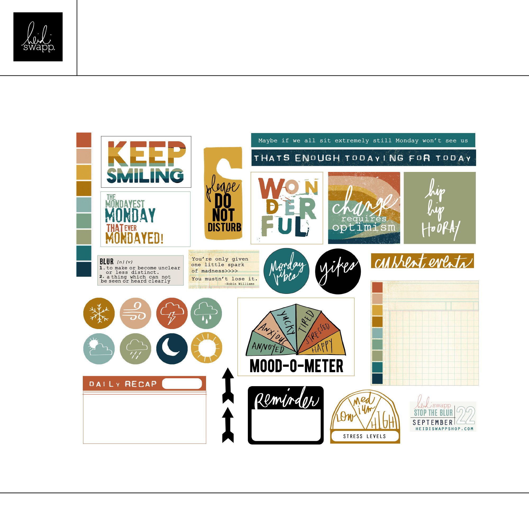 Stop The Blur September 2022 Digital Printable