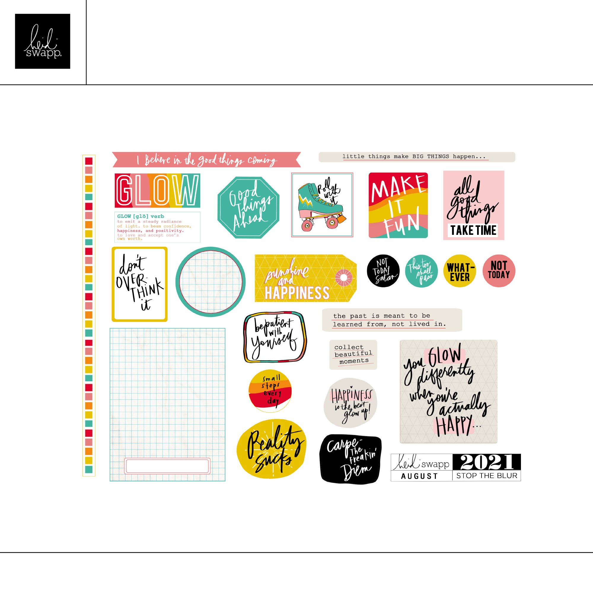 Stop The Blur August 2021 Digital Printable