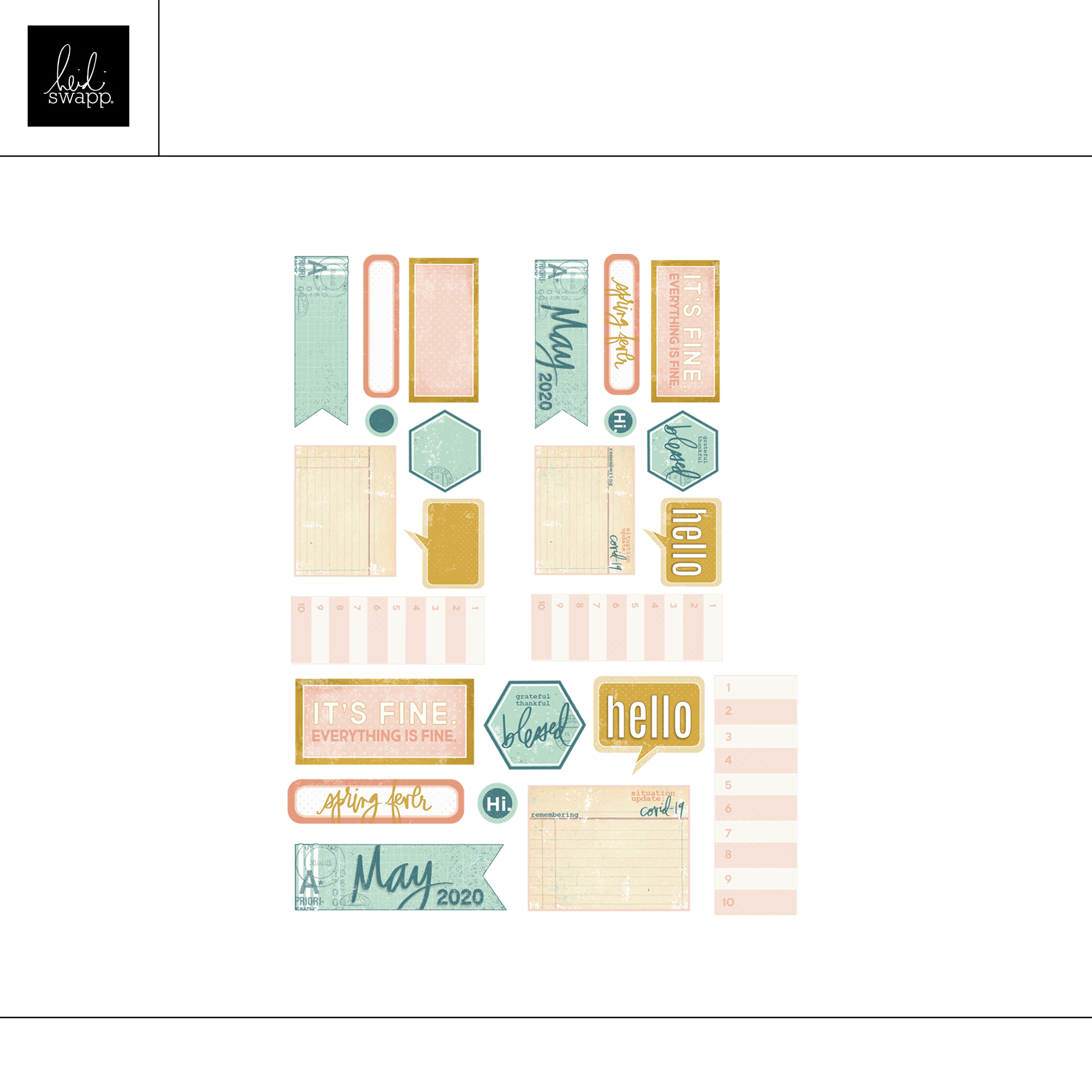 Stop The Blur May 2020 Digital Printable